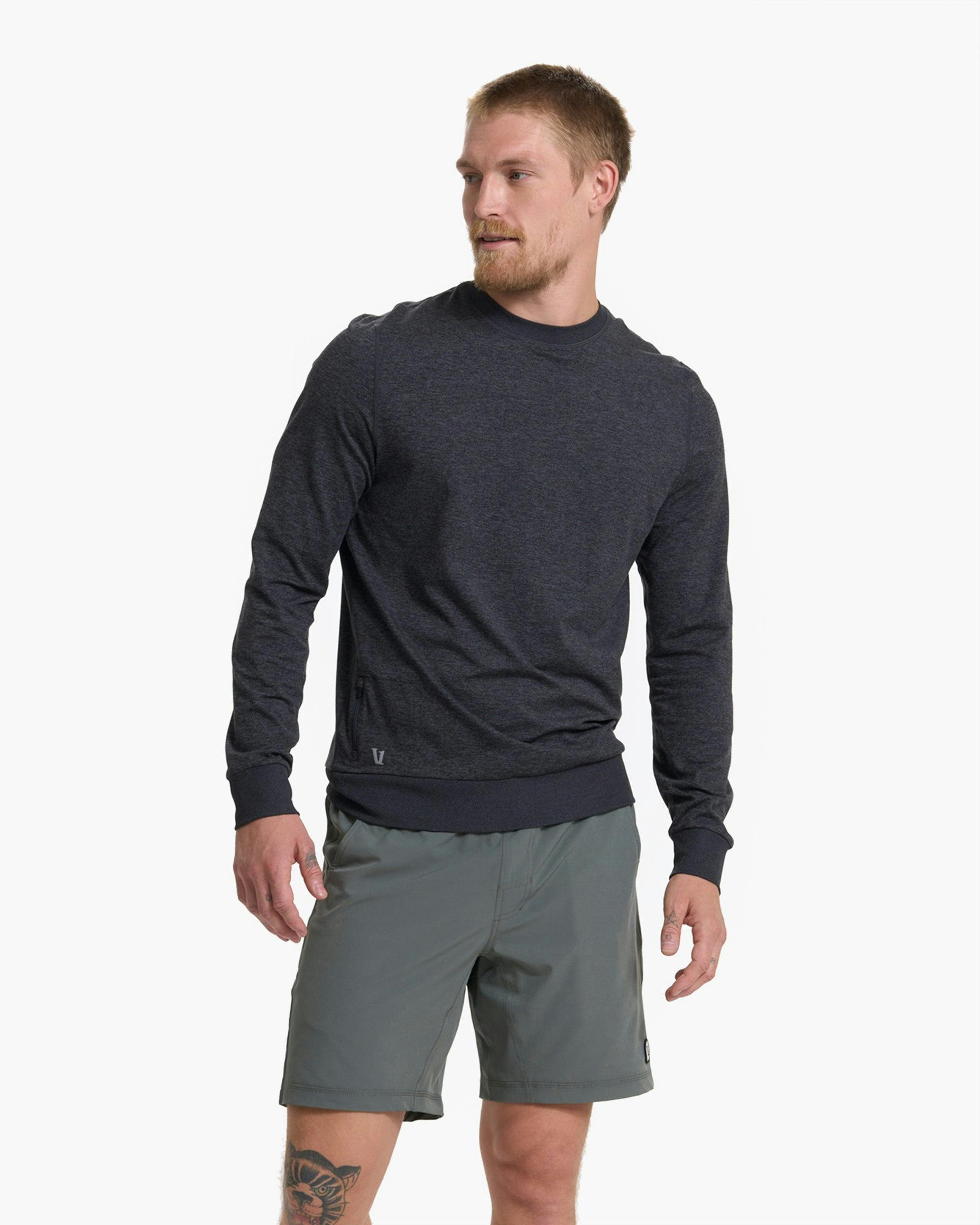 Jeffreys Pullover | Oregano Heather 